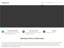 Tablet Screenshot of infiintare-firma-germania.infiintare-offshore.ro