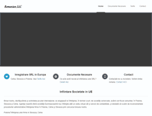 Tablet Screenshot of infiintare-polonia.infiintare-offshore.ro